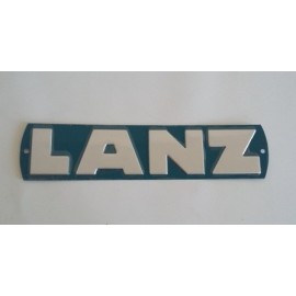 Anagrama tractor LANZ aluminio