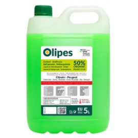 Anticongelante Olipes Biodegradable 50% Verde Manzana 5L