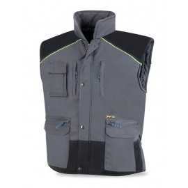 Chaleco Sport Multibolsillos Gris/Negro 288-VGN Marca
