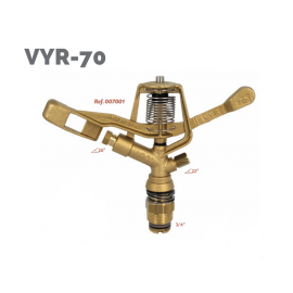 Aspersor VYR-70 Latón 3/4" Macho Vyrsa