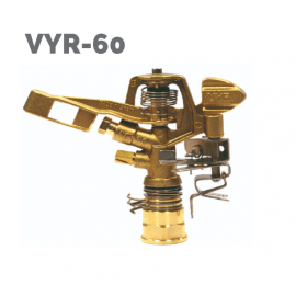 Aspersor VYR-60 Latón Sectorial Con Tornillo Difusor 3/4" Hembra Vyrsa
