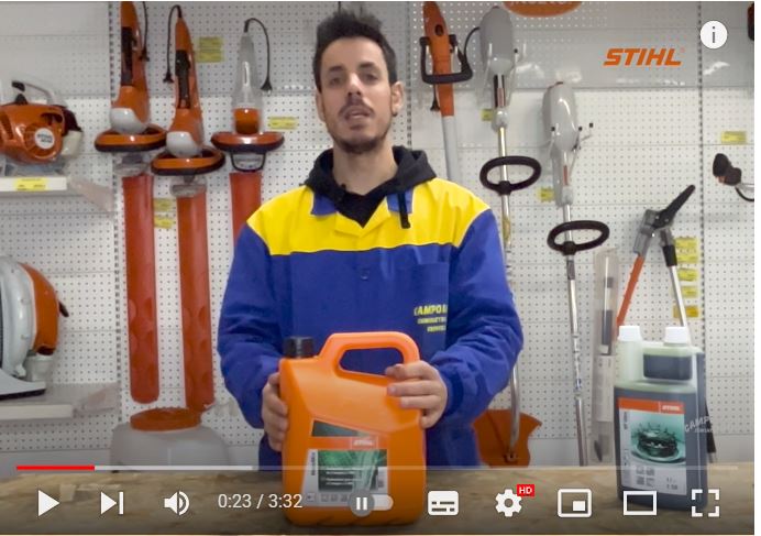 Combustible Motomix Stihl / Campomar Suministros (Canal Youtube)